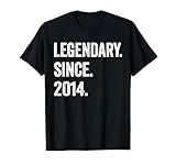 Photo Gallery legendary since 2014 10° compleanno maglietta Photo Gallery legendary since 2014 10° compleanno maglietta