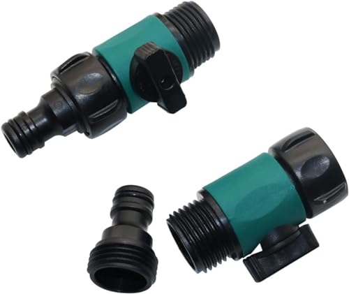 Vanne d'arrêt 3/4" et connecteur rapide pour stopper les fuites - 4