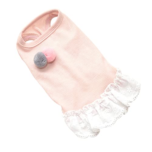 Yardwe 2 Unidades saia de roupas de estimação roupa pet roupinha pet saias vestido de cachorro de sa