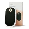 Scaldamani Ricaricabile, Zabatoco Riutilizzabile Riscaldamento Bifacciale Elettrico Scalda Corpo Portatile Power Bank Scaldamani Riscaldati Tascabili, Regali Invernali per Bambini Donna Uomo