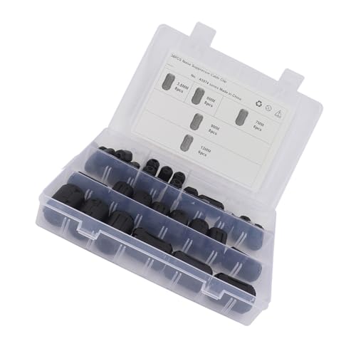 Ferrite Core Filters contre le grésillement des câbles audio vidéo et réseau - pack de 36