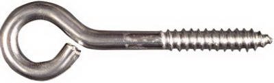 N220-798 0.31 x 4 in. Stainless Steel Lag Screw Eye