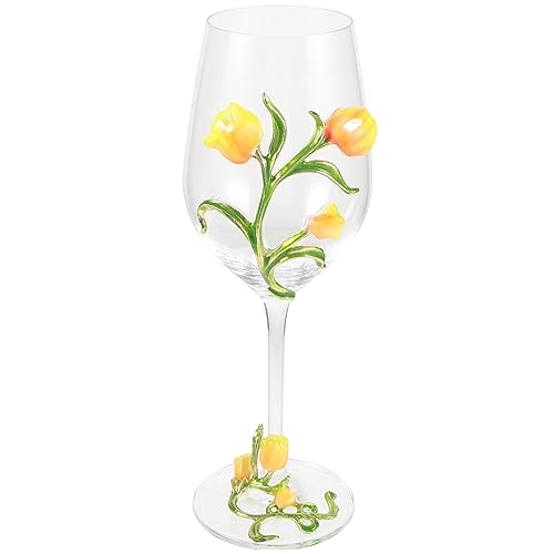 Alipis Copa De De Diseño De Flores Vaso De Cóctel y Bares Para y Capacidad Moderada y Estabilidad
