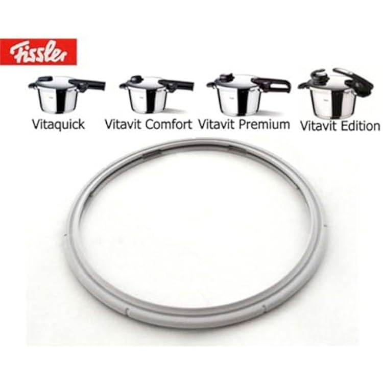 Fissler Silicone Gasket Pressure Cooker - Original Replacement for Fissler Vitavit Comfort/Premium/Edition and Vitaquick - 600-000-18-7950, 7 Inch