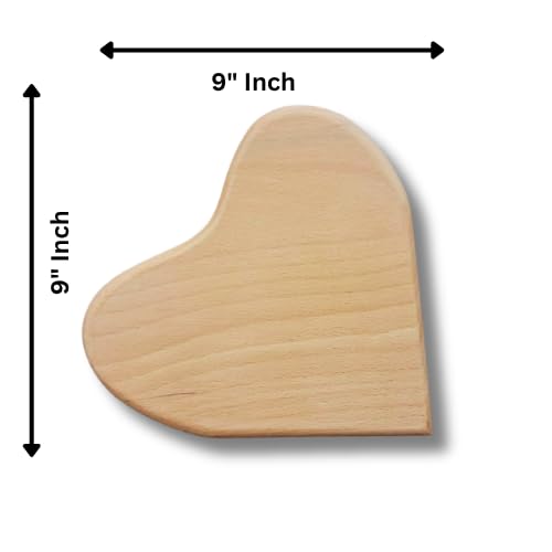 Image of Customized Personalised Engraved Wooden Photo Frame For Gift, All Shapes and Sizes for Everyone (Diagnal Heart-9x9)