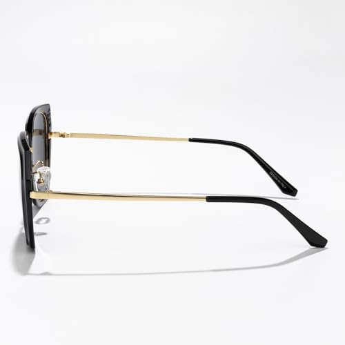 Women Fashion Square Sunglasses Ladies Luxury Brand Trending Polarized Sun glasses UV400 Protection3