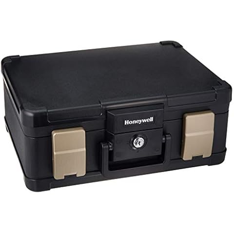 Honeywell 1103 - Caja fuerte impermeable y ignífuga para documentos de 7.3L Cover