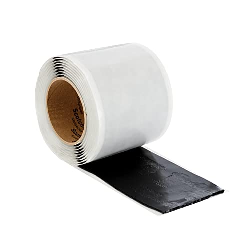 3M Scotch-Seal Mastic Tape Compound 2229, 3-3/4 in x 10 ft, Black, 1 Roll