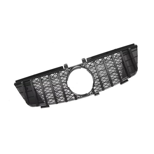 Calandre pour Benz ML W164 style diamants chrome black avec grille de course robuste - 4
