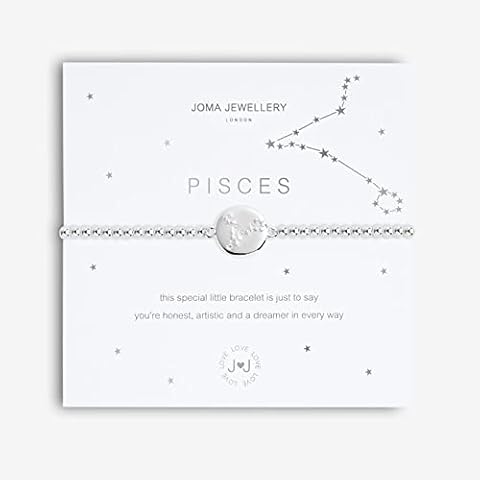 Joma Jewellery A LITTLE PISCES Silver Bracelet Cover
