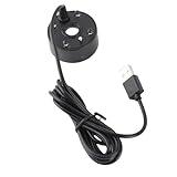 Ultra Sound Technology Mist Maker Fogger, USB betrieben, Bunte LED Lichter, Halloween Ambiente für Brunnen, Aquarien (BLACK)