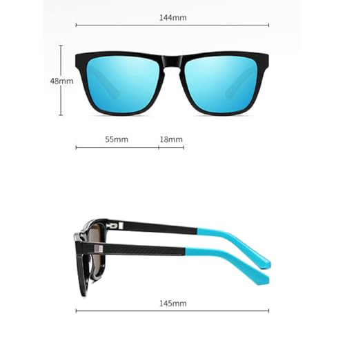 Sports Full Polarized Reading Sunglasses Men's Outdoor Driving Classic Reader Magnification Presbyopic Sun Glasses BC91092