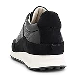 Travelin' Damen Rennes Lady Sneaker Citytrip Leder Sportschuhe Casual - Schwarz 41