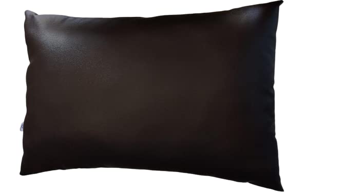 Customizable Thickness : Hospital Patient Medical Pillow Coffee Color rexine Leather 18"x27" Oil dust Water Resistant Massage Pillow (1 Qty)-image-24