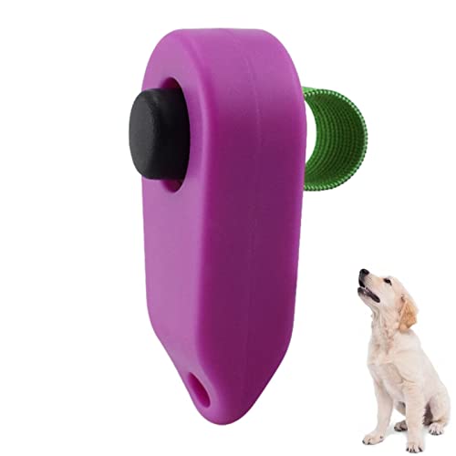 Humkopnl Hunde-Klicker zum Trainieren, Hundetrainings-Clicker – leicht, einfach zu bedienen, Haustier-Trainings-Clicker für Katzen, Welpen, Vögel, Verhaltenstraining