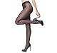 Miss O. Ouvert Strumpfhose 40den glänzend mit offenem Schritt (Black, S/M)