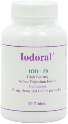 Optimox Iodoral 50mg 90 tabs by OPTIMOX