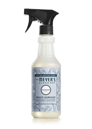MRS. MEYER'S CLEAN DAY All-Purpose Cleaner Spray, Snowdrop, 16 fl. oz