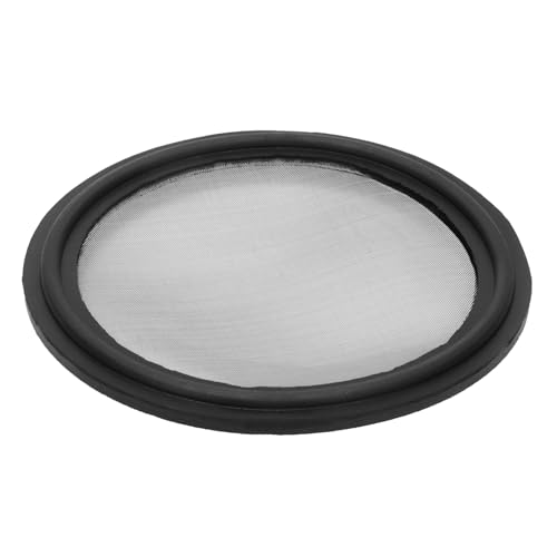 Image of DERNORD 2 Pack 2 inch Sanitary Tri-Clamp Gasket Buna-N (NBR) w /Stainless Bonded Type Screen 150 Mesh