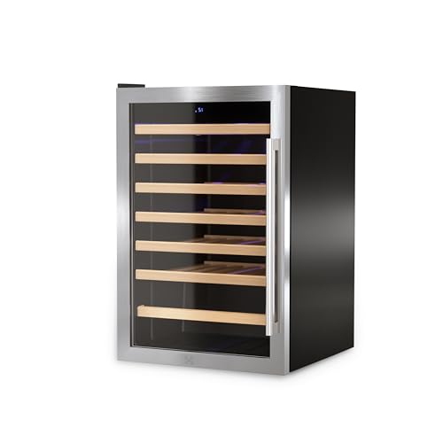 Les Petits Champs CAVC48 Cantinetta, 48 Bottiglie, 6 Ripiani, Dimensoni: L 53,8 Cm, A 83,4 P 54 Argento, Classe G - 3