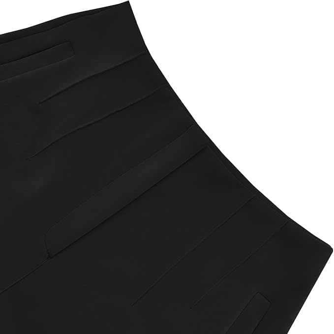 Womens Straight Leg Pants 2026 High Waisted Stretchy Business Casual Work Pants Dress Office Trousers with Pockets - Image 3