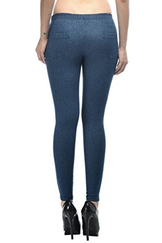 Image of Frenchtrendz Women's Skinny Fit Mid Rise Stretchable Cotton Spandex Jegging Pull On (XS-4XL)