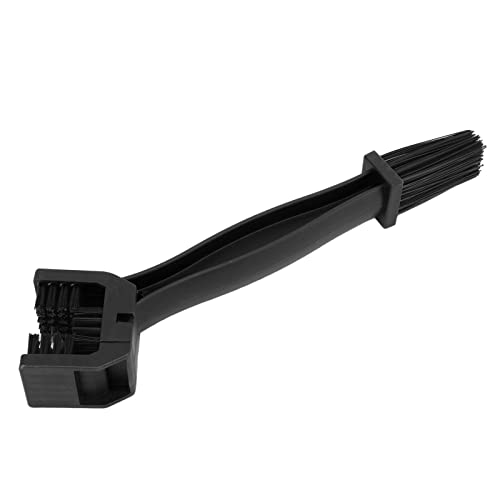 Gavigain Motorcycle Chain Brush, Cycle Chain Crankset Brush Motorcycle Chain Cleaner for Cycling Cycle Motorcycle Chain Brush Kit Cycle Cleaning Black