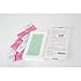 Générique Ensemble de 40 pièces Bande de Cire pour Le Corps Coupe Bande de Cire pour l'épilation sécurité portative Bande de Cire pour l'épilation Rapide Papier ciré pour Usage Domestique kit de Cire