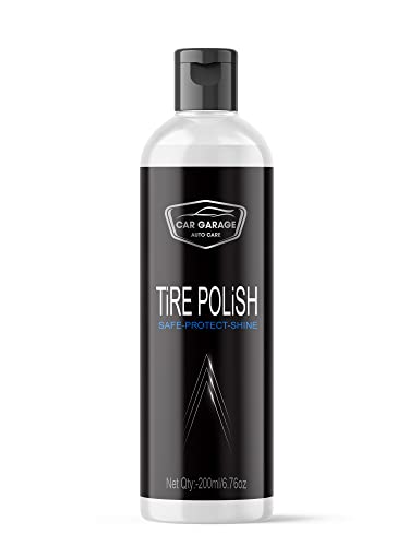 Image of Car Garage Tyre Polish 200 ML - Restores Shine & Enhances Tire Life with Long-Lasting Protection For car & BIke