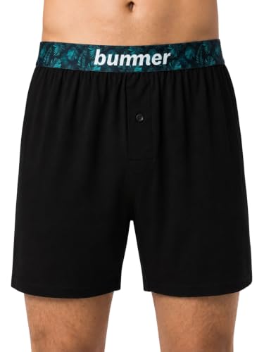 Image of Bummer Micro Modal Boxer Shorts for Men - Ultra Soft & Breathable, 3 Times Softer Than Cotton, Anti-Bacterial, Stretchable for Ultimate Comfort & Style, Pack of 1 (A Shark Tank Product)