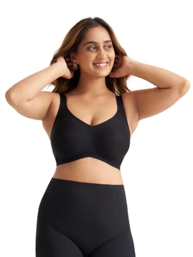 Image of Everyday Comfort Jelly Bra | Wire-Free Jelly Soft Technology with Side Silicone Fillers | Lightly Padded, Seamless Design with Wide Straps & Removable Pads | Breathable Everyday Bra for Women |