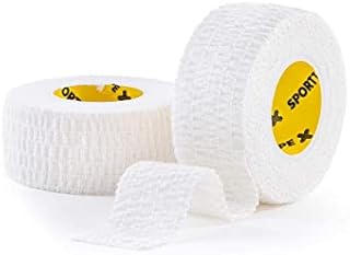 6 Rolls - SPORTTAPE EAB Tape | 7.5cm x 4.5m - White - Tearable Elastic Adhesive Bandage | Rugby Lifting Tape, Tear Light Strapping Tape for Medical, Lifting Blocks, Knee Strapping, Elbow & Wrist