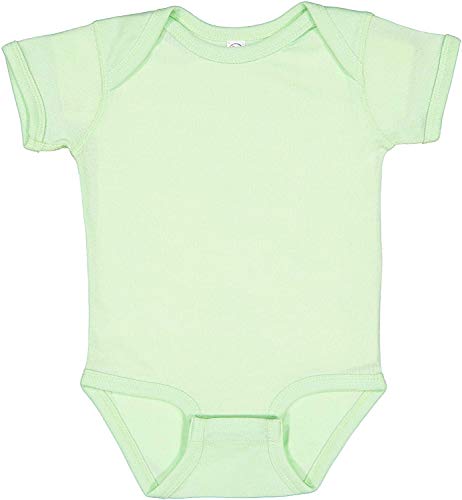 Image of Rabbit Skins Rabbit Skins Baby Bodysuit Girl & Boy | Newborn 0-3 Months to 24 Month Toddler, Snap Easy Closure (4400)