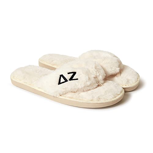 Sorority Shop Delta Zeta Fuzzy Slippers Women