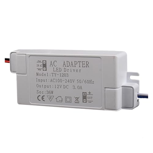 Module d'alimentation LED 12V 36W à tension constante pour éclairage d'armoire