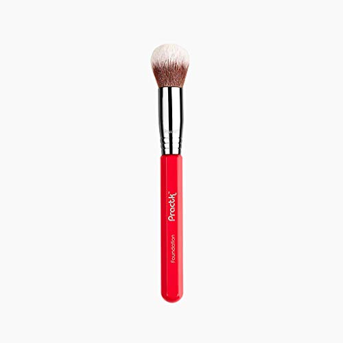 Practk Full Face Foundation Makeup Brush for Liquid, Cream and Powder Mineral Buffing Brush