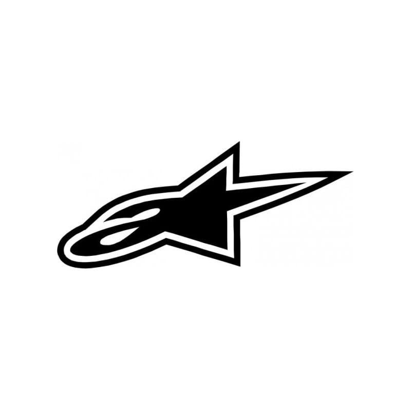 AlpineStar Galaxi - Parche adhesivo de vinilo grande para marcos, plásticos o carrocería, adhesivo de vinilo para moto, coche y superficies con diferentes tamaños