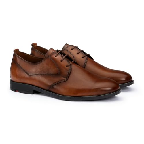 LLOYD Larin Men's Lace-Up Shoes in Brown Smooth Leather, brown, 10.5 Men2