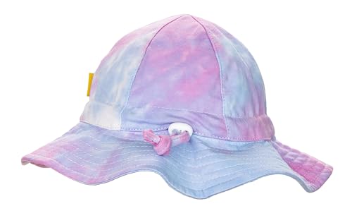 Baby Girls Sun Hat Cute Flower Toddler Summer Outdoor Infant Beach Wide Brim Flowers and tie dye3