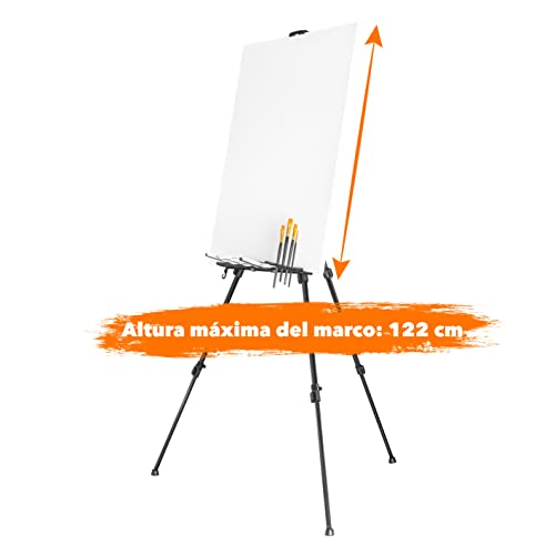 Walimex pro AIR 200 Soporte de luz 200cm - Trípode con suspensión neumática altura máxima 200 cm, carga 4,5 kg, aluminio, para estudio fotográfico o exterior, con bolsa - imagen 3