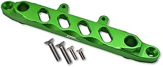 Aluminum Front Chassis Brace for Axial 1/6 SCX6 Jeep JLU Wrangler AXI05000 - 5Pc Set Green