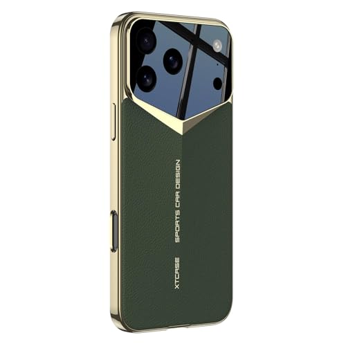 Protection appareil photo iPhone 17 Pro coque antichoc en cuir fin