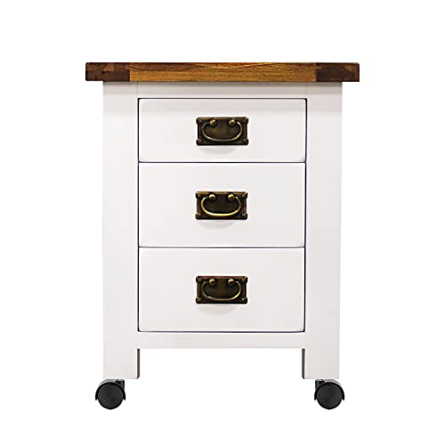 Andutees 1.5 Inch Plastic Casters Set Of 4, M8 Stem Nylon Furniture Wheel Replacement thumb #3