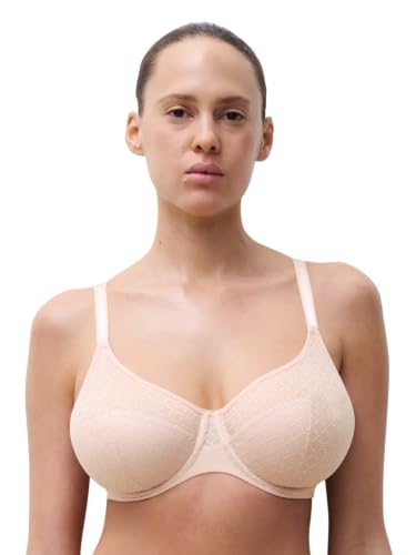 Chantelle EasyFeel Norah Chic – Geformter Vollschalen-BH mit Bügel – Graphische Spitze & Glättendes Rückenteil – Ansicht 1