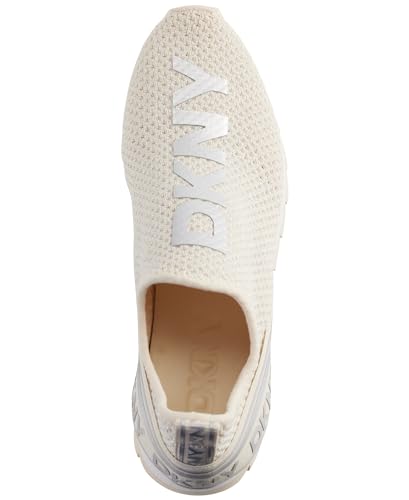 Image of DKNY Women's Abbi Knit Slip on Sneaker with Logo