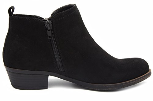 Rampage Women's Tarragon Ankle Bootie Black Fx SDE 7.5 - Thumbnail 4