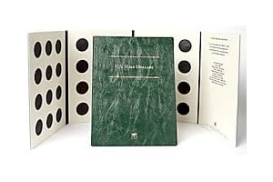 Littleton Blank Coin Folder for Protecting and Displaying U.S. Half Dollar Coins