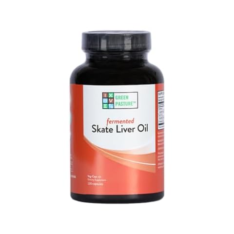 Green Pasture Fermented Skate Liver Oil 120 Caps Cover