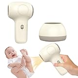 YANGUN Kids Hair Dryer, Hair Dryer Travel, Hairdryers for Kids, Small Lightweight Blow Dryer, Portable Mini Baby Blow Dryer, Low Noise Only 62db Blower Compact Hairdrye Gift for Girl, Boy, Baby(White)