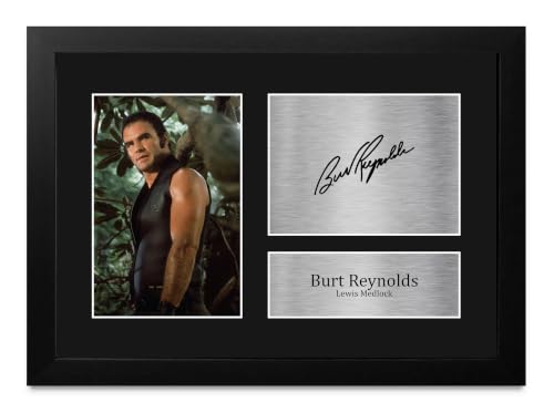 Memorabilia de Deliverance foto enmarcada de Burt Reynolds para decorar tu salón cinematográfico